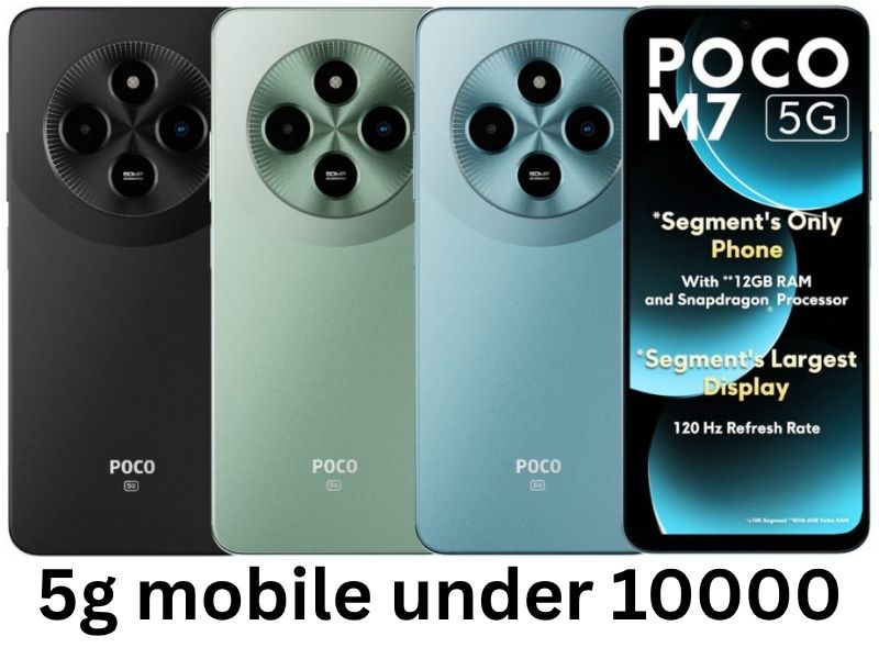 5g mobile under 10000
