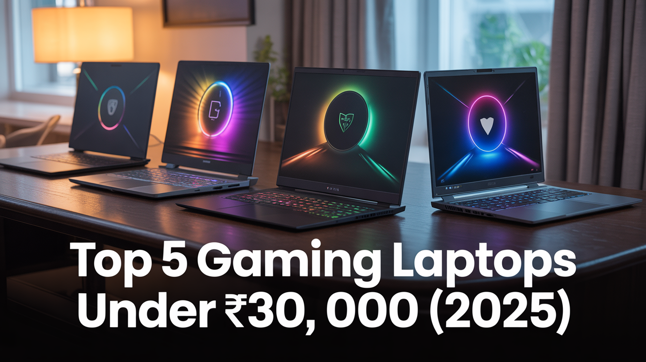 Top 5 Gaming Laptops Under ₹30,000 in India